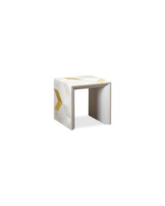 Avalon gold side table