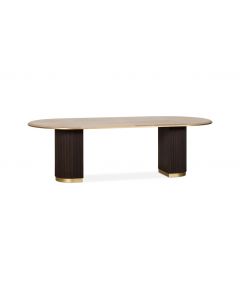 Aim oval dining table