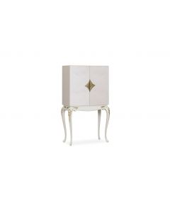 Lotus bar cabinet